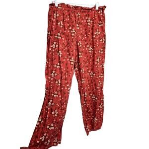 Old Navy Rust Floral Pants – Women’s Medium
